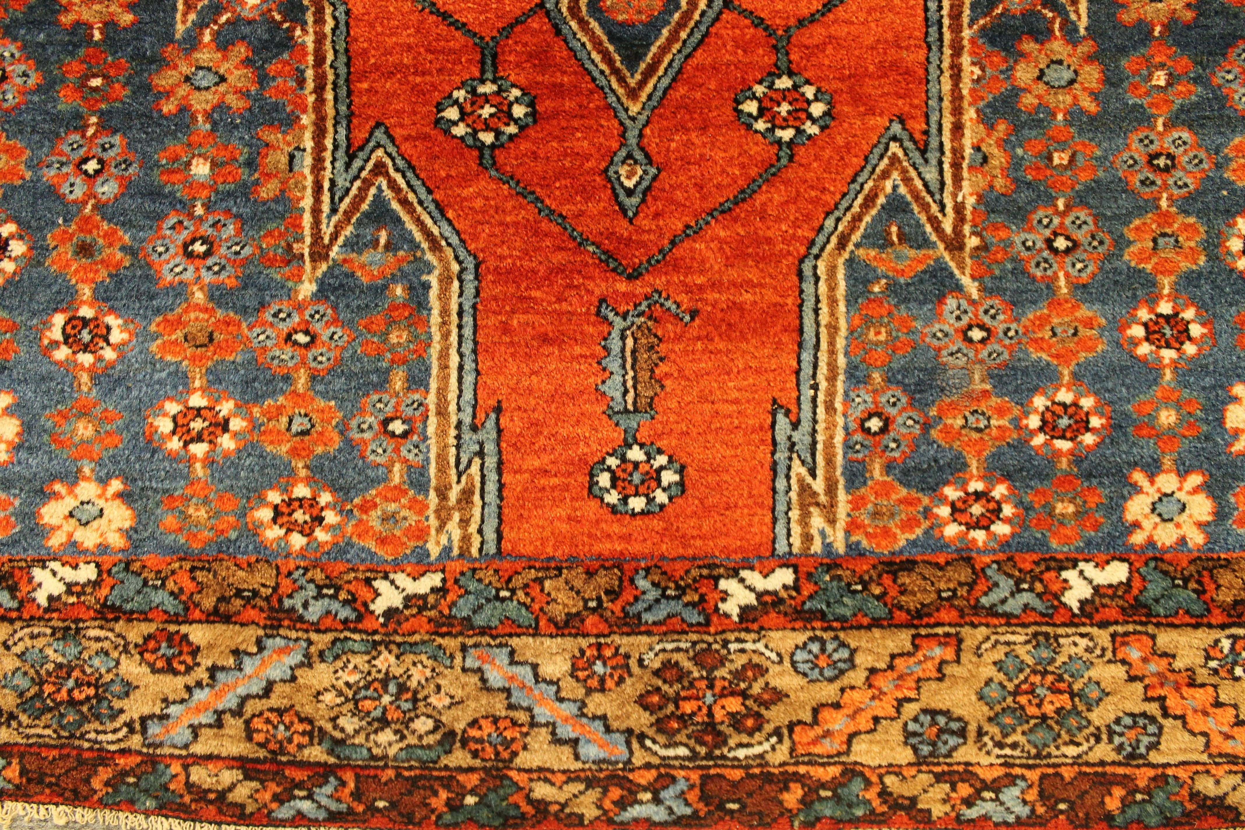 Antique Mazlaghan rug
