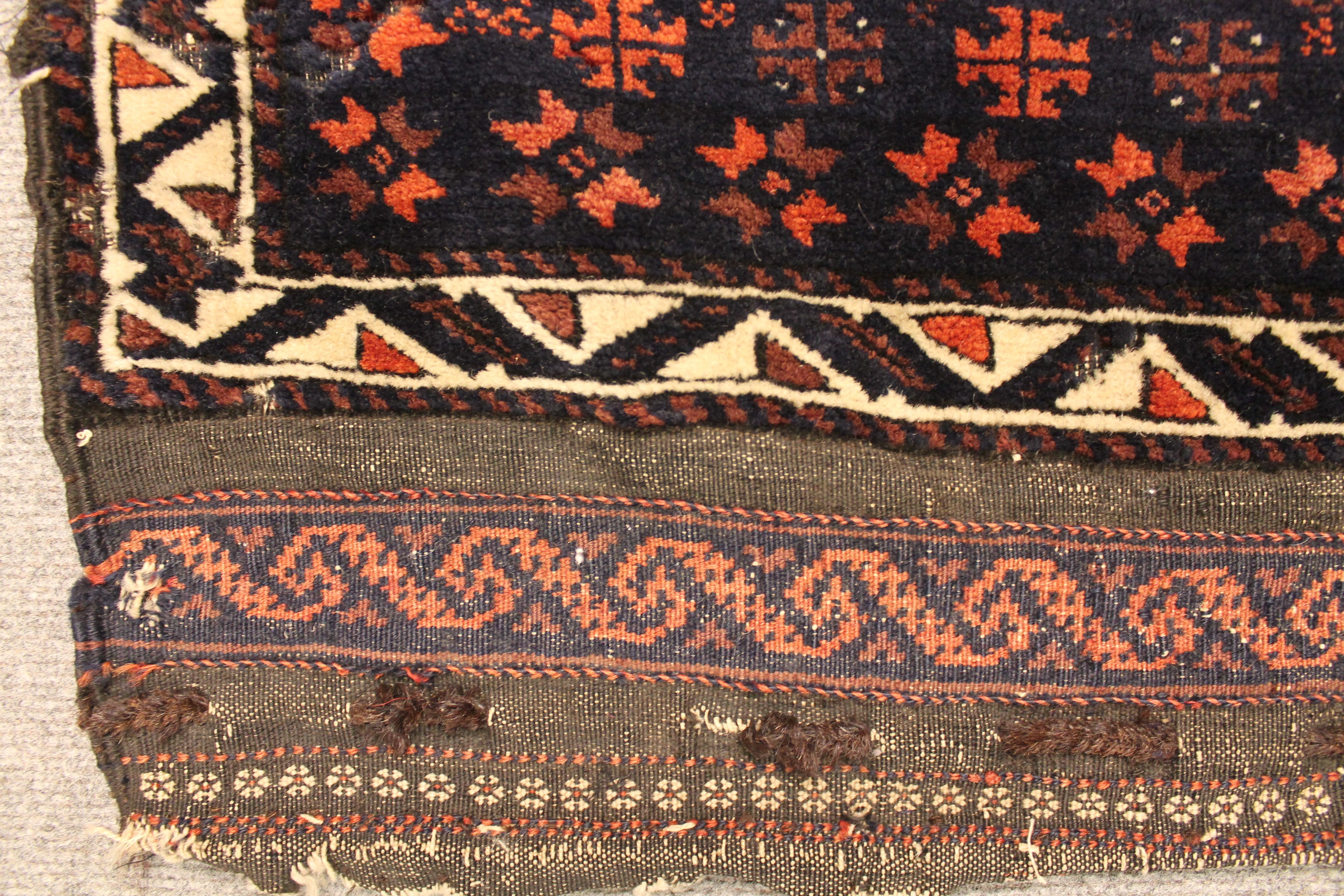 Antique Baluch bagface