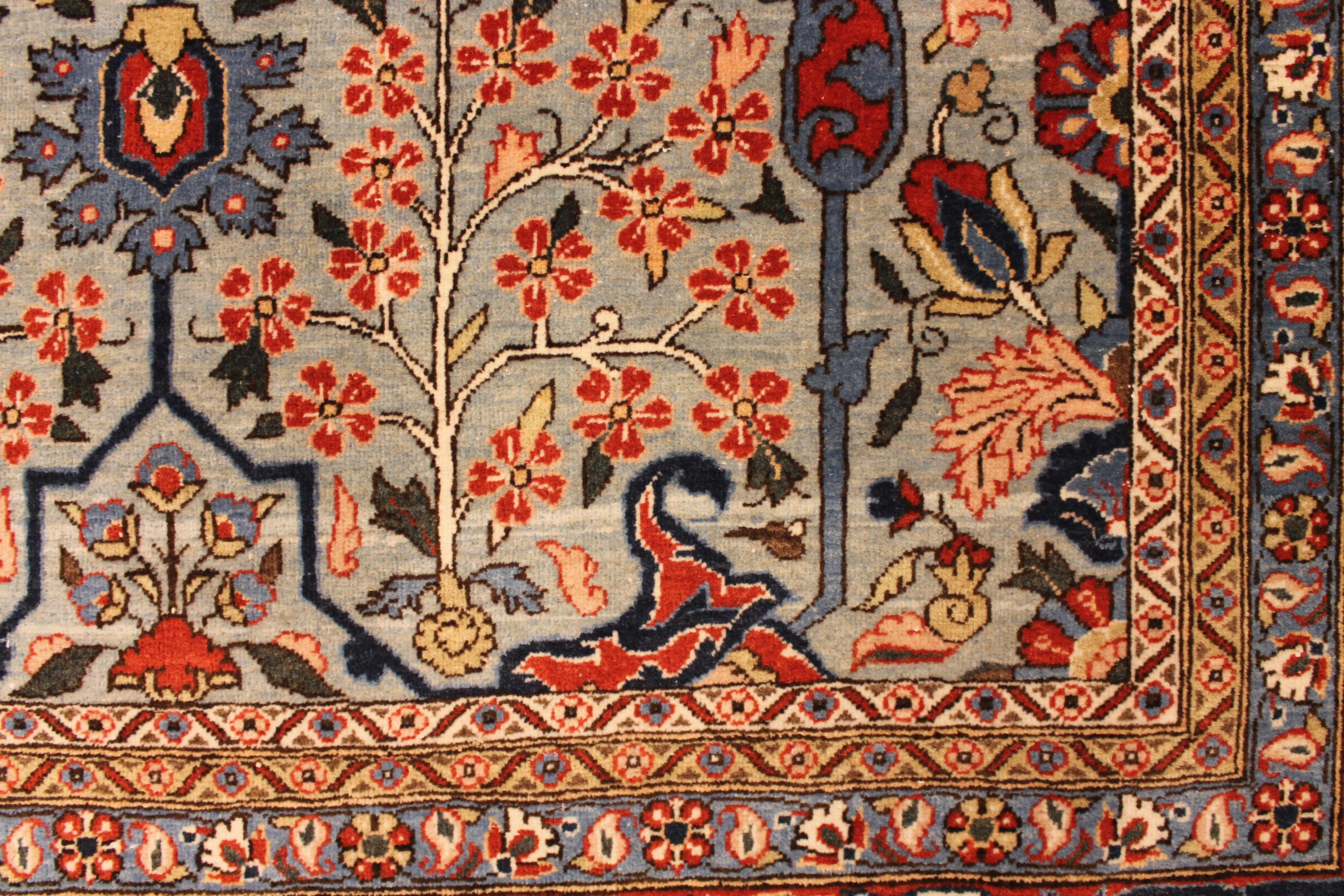 Antique Qom carpet