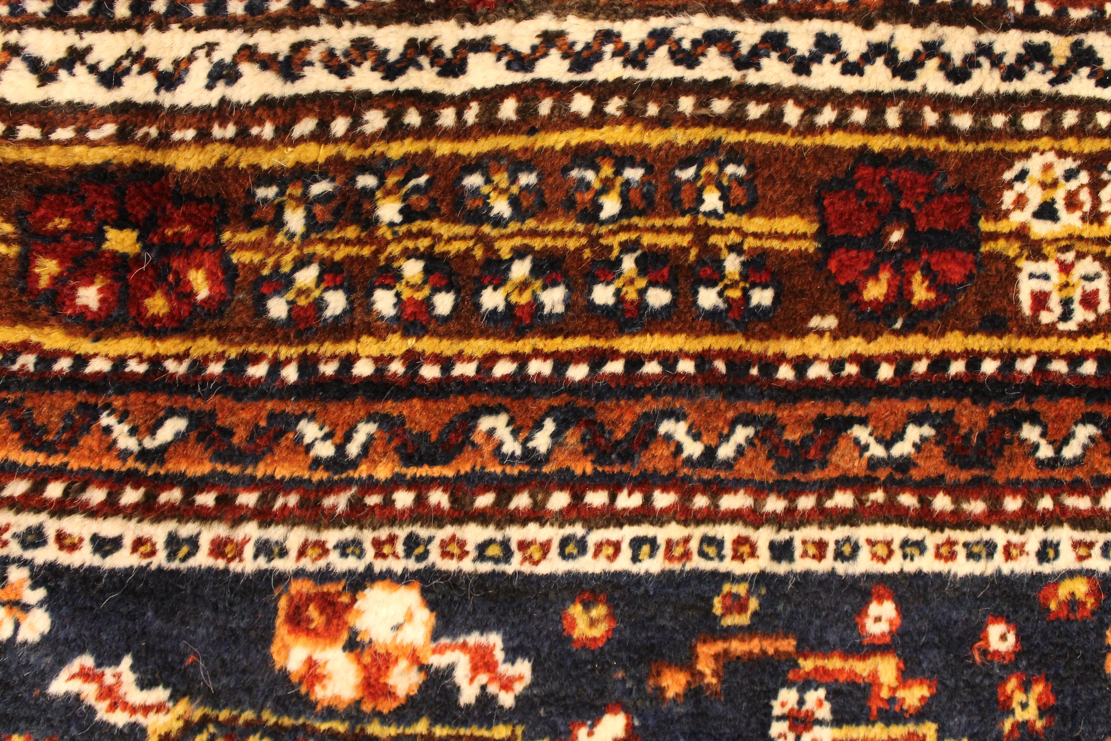 Antique Qashqai rug