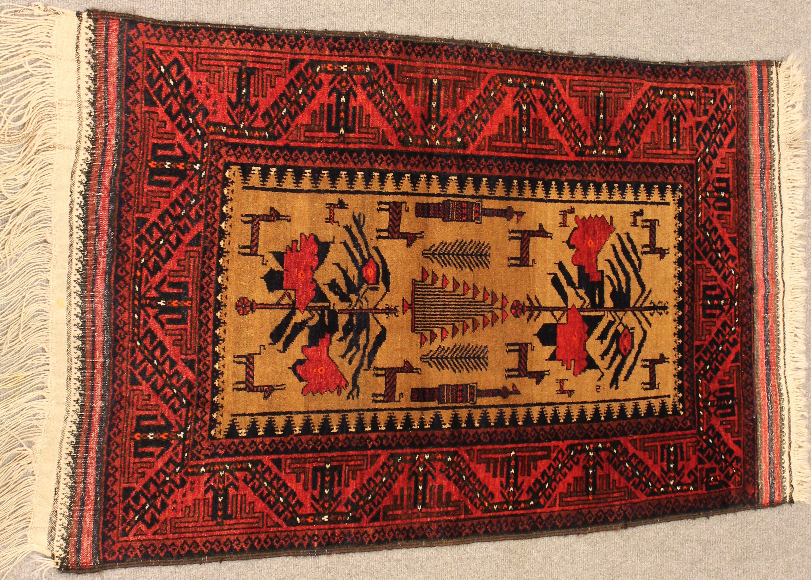 Antique Baluch rug