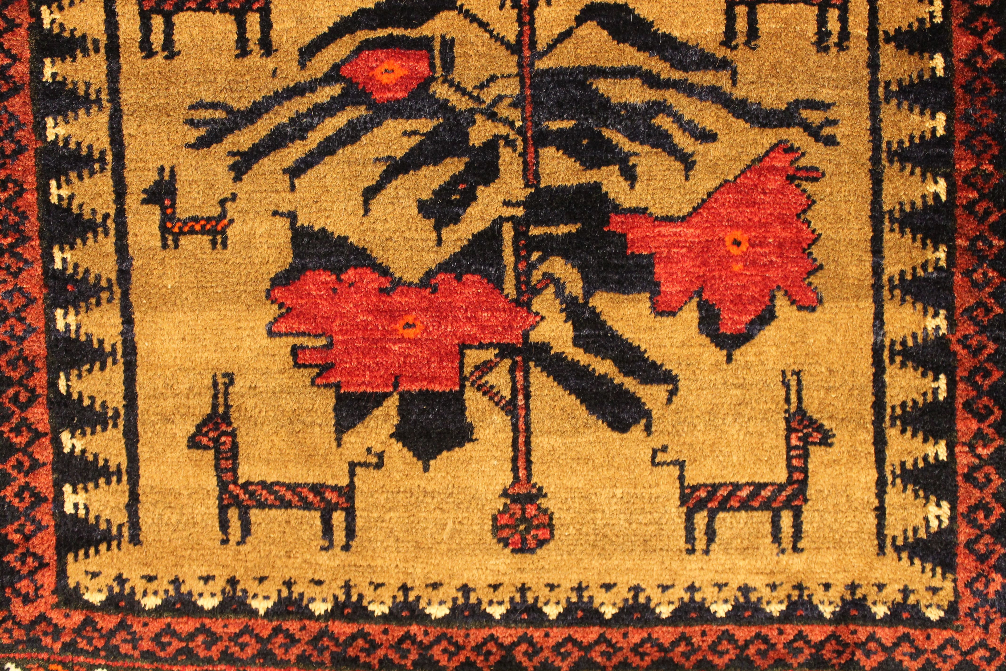 Antique Baluch rug