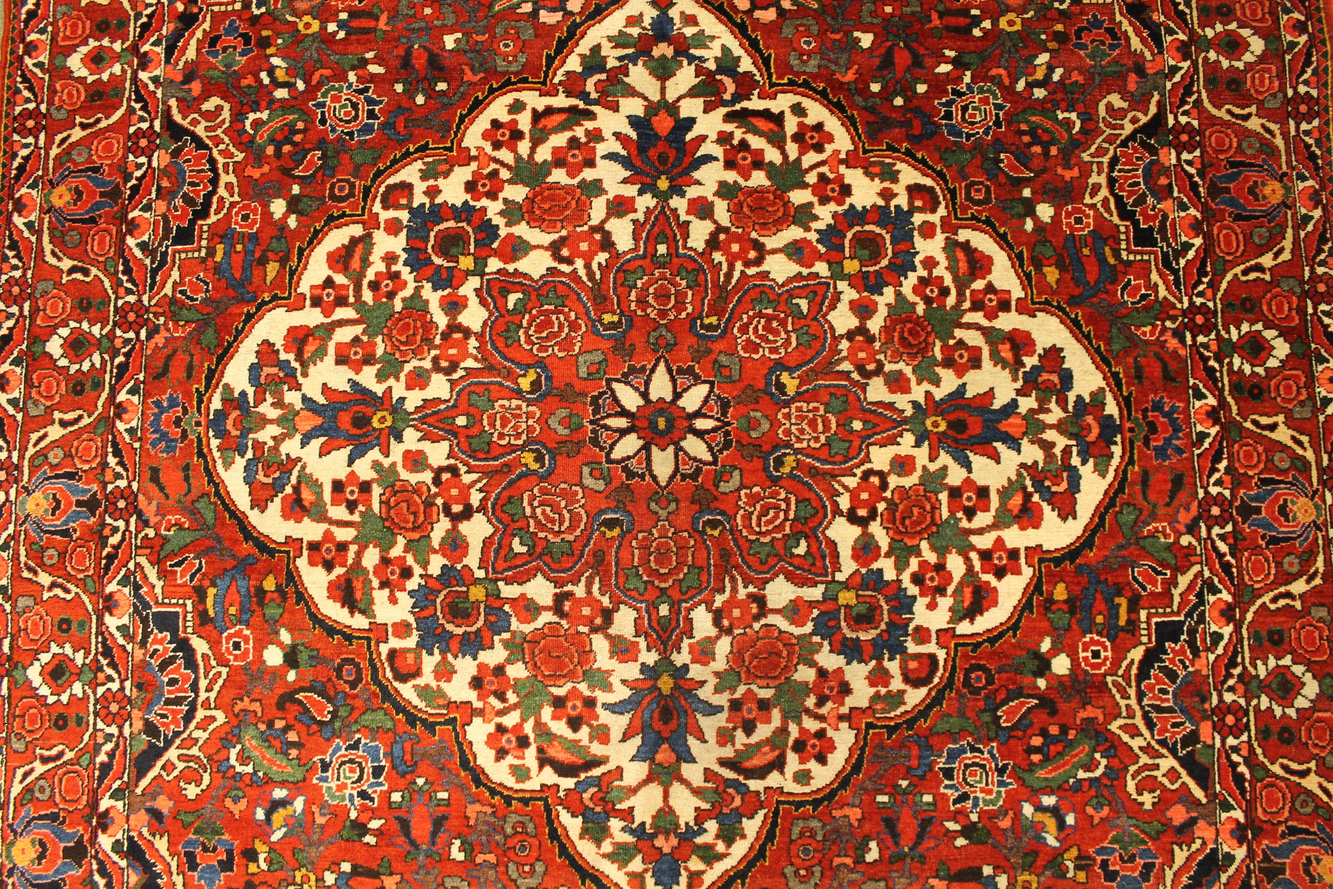 Antique Bakhtiari carpet