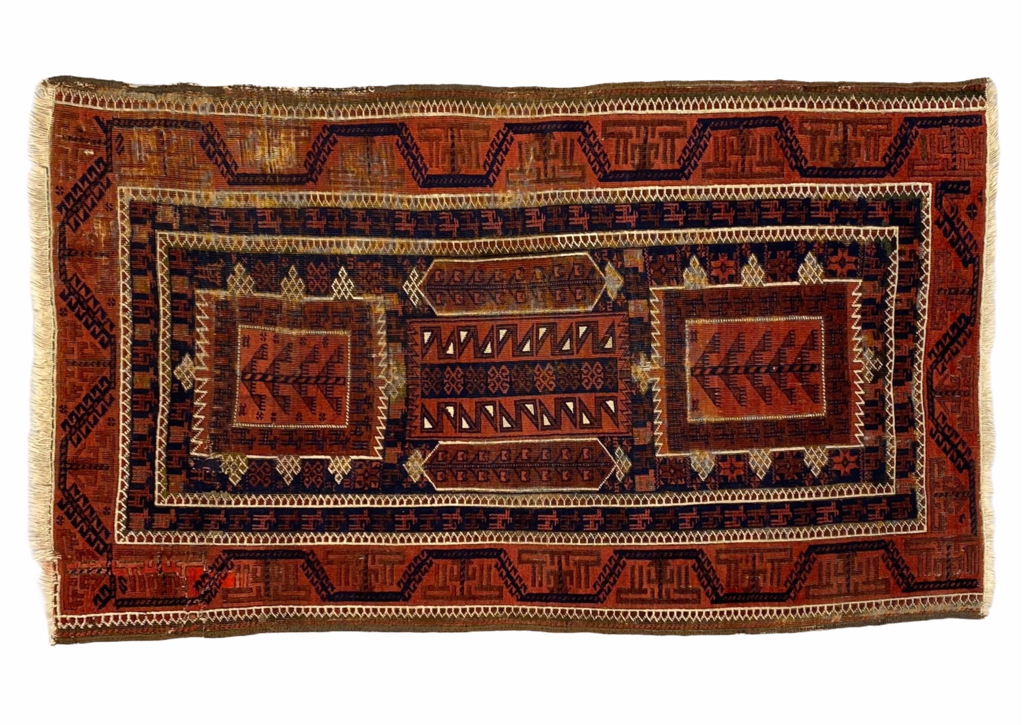 Antique Baluch rug