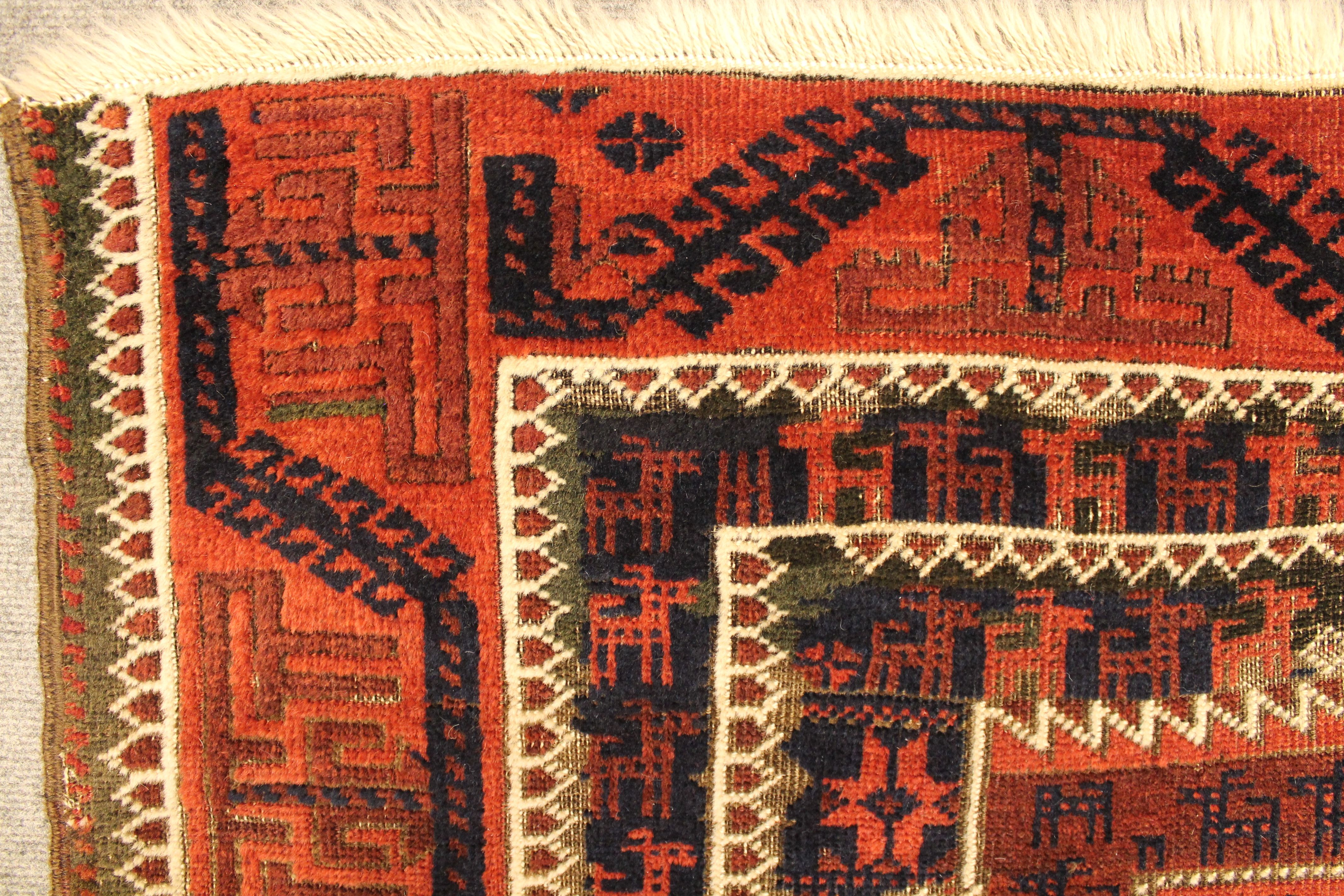 Antique Baluch rug