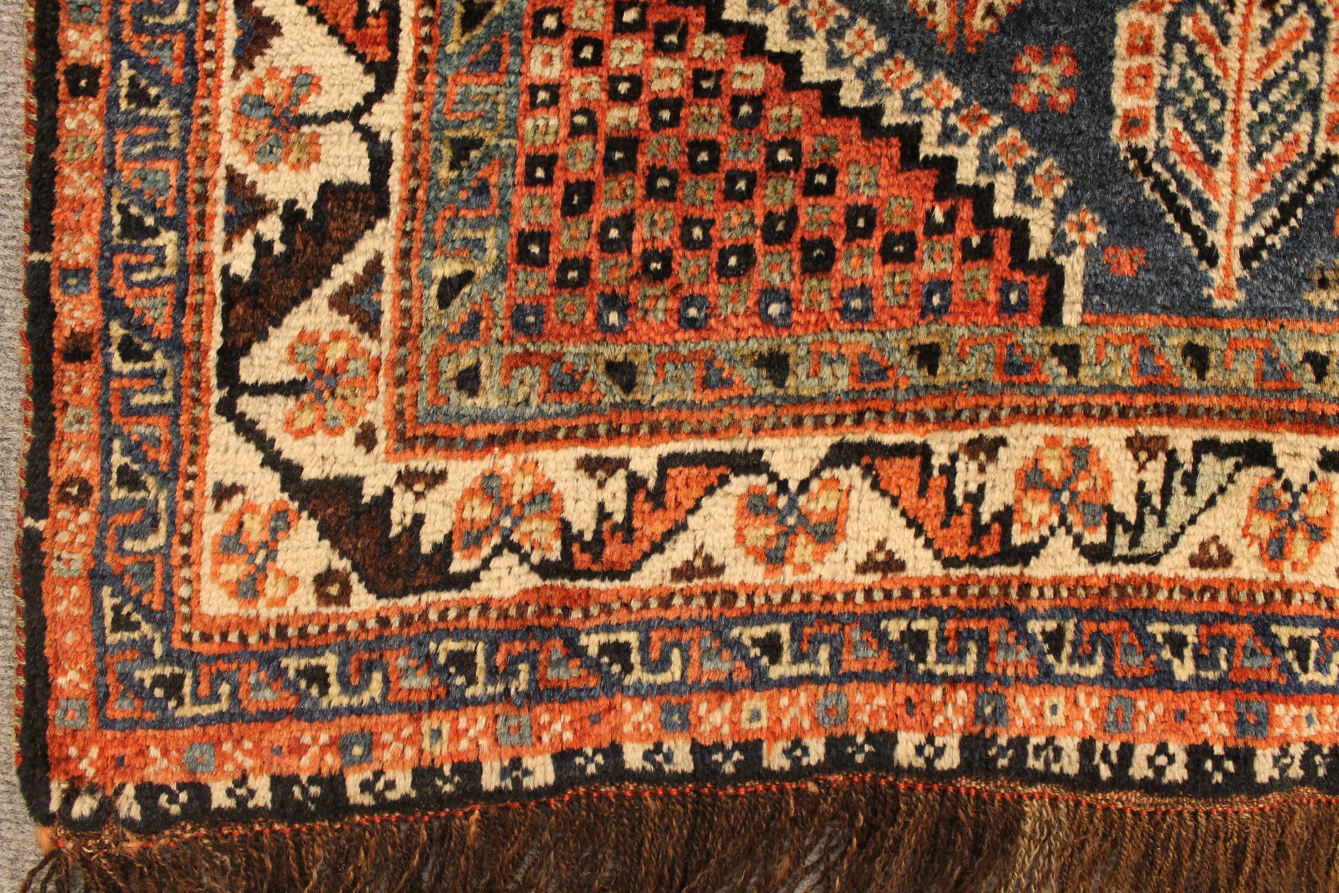 Antique Qashqai rug