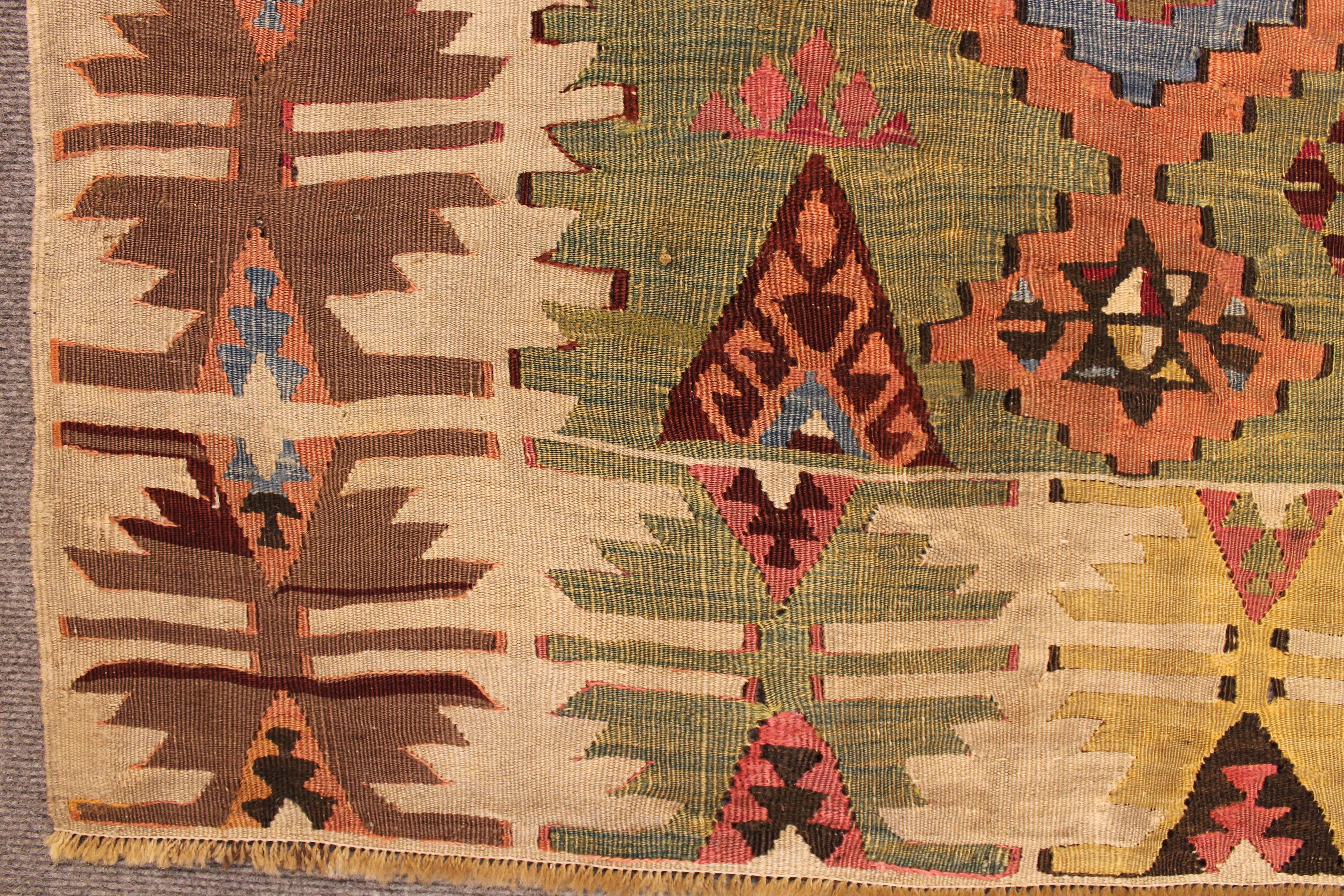 Antique Aleppo Kilim