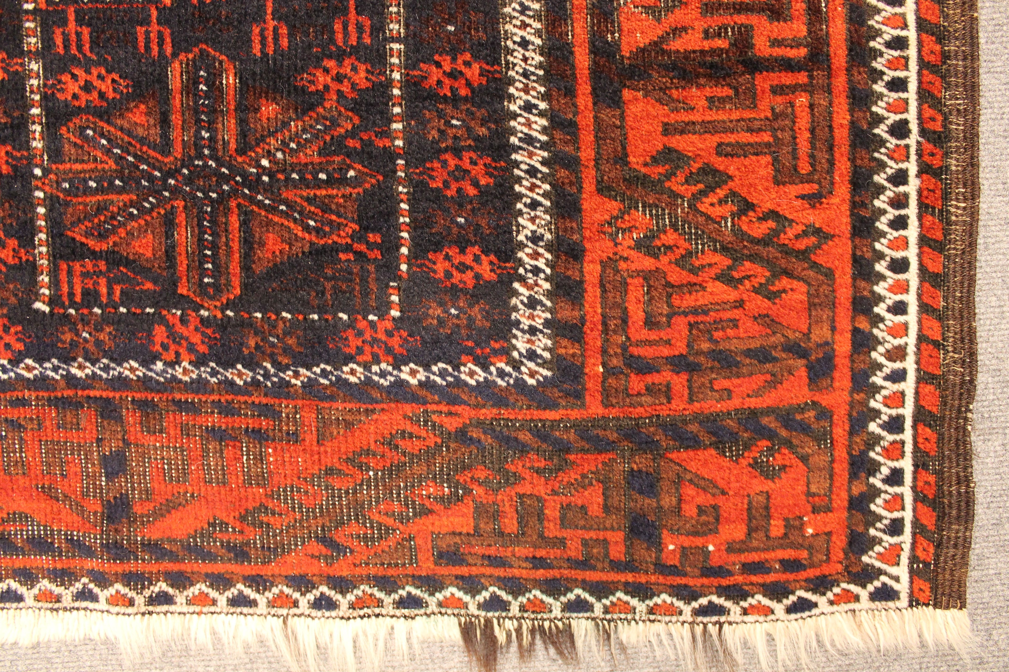 Antique Baluch rug