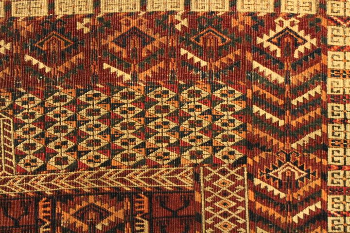 Antique Tekke Ensi rug