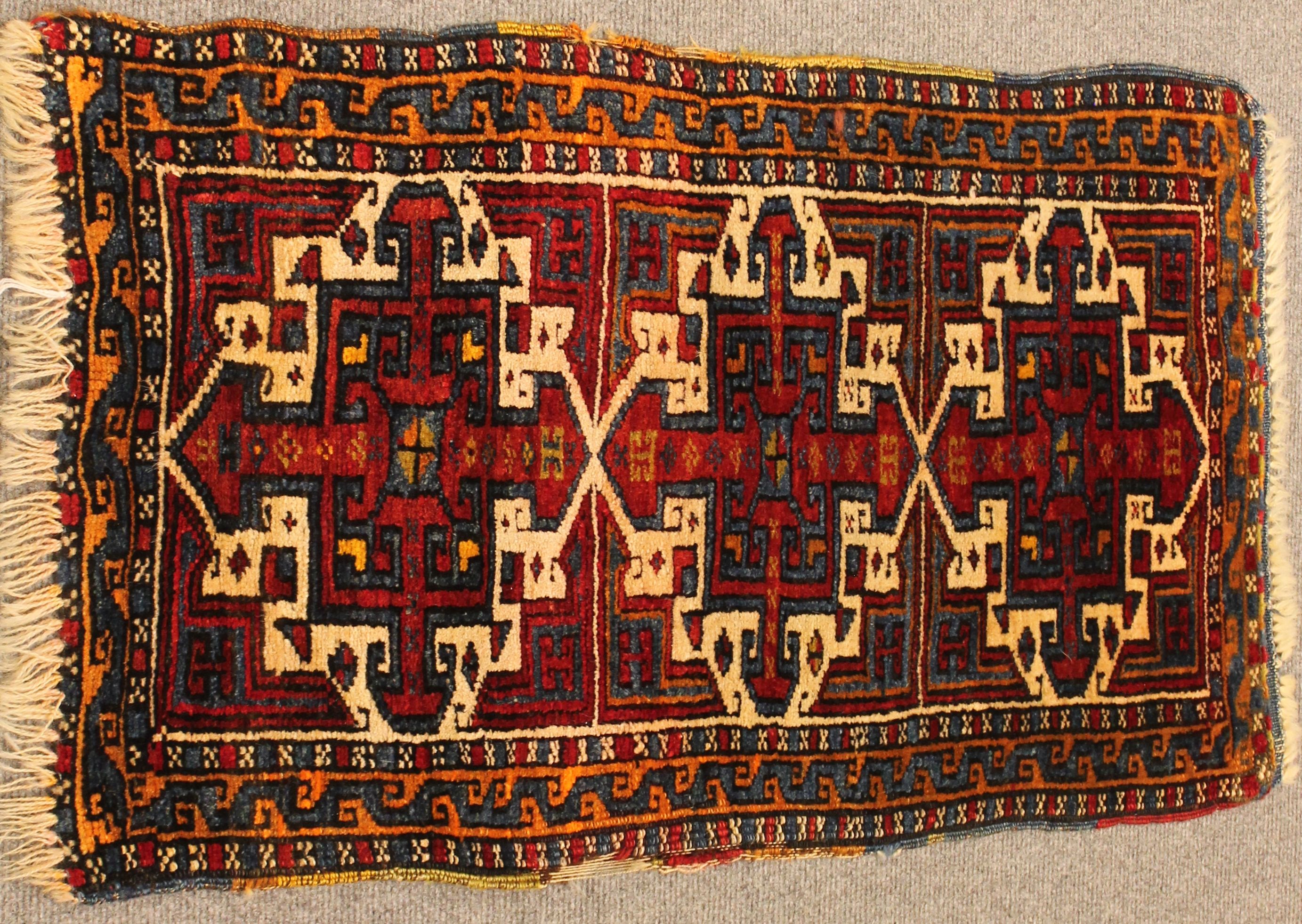 Antique Kozak Yastic rug