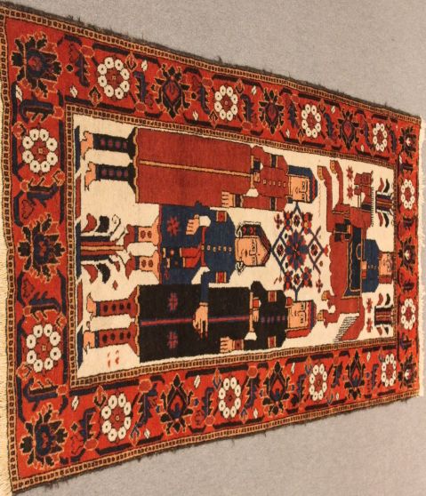 Antique Baluch rug
