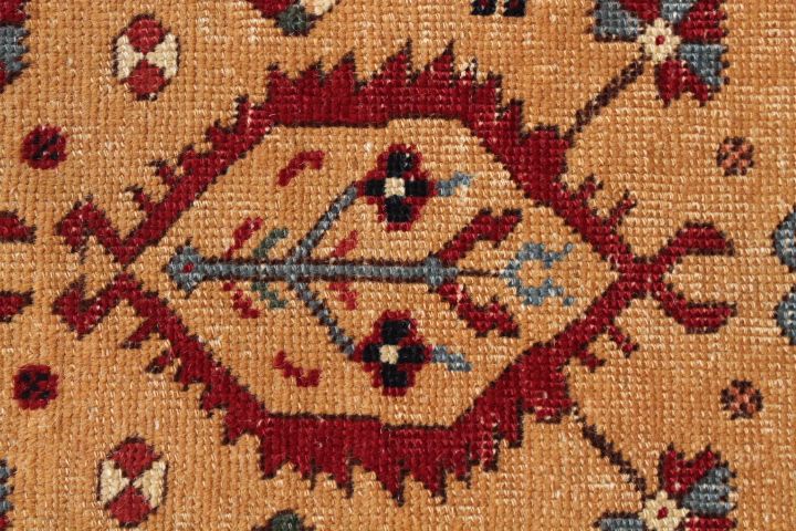 Antique Turkish Ushah rug