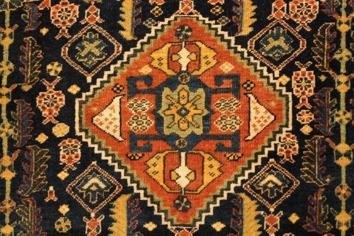 Antique Kashkuli rug