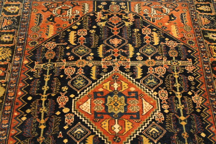 Antique Kashkuli rug