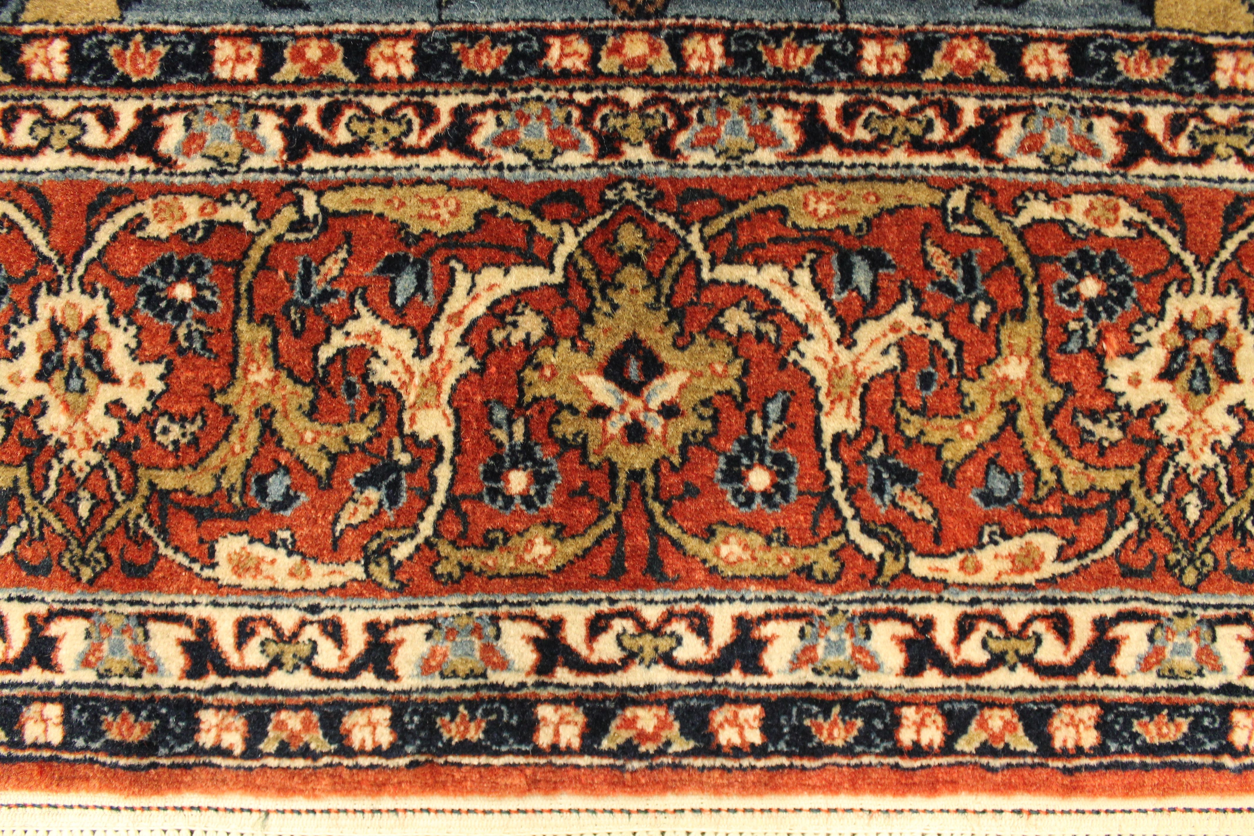 Antique Isfahan Ahmad rug