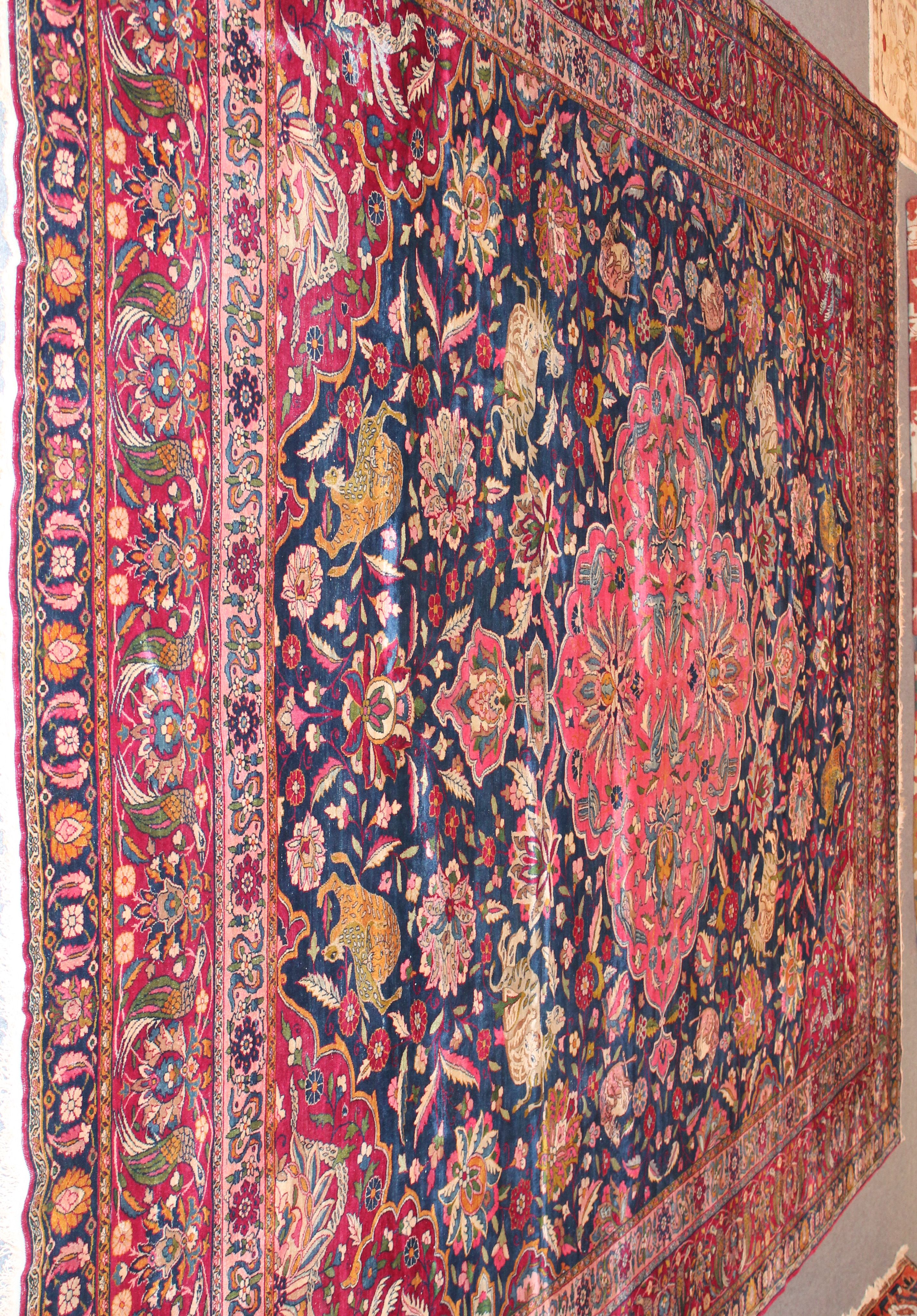 Antique Tehrani carpet