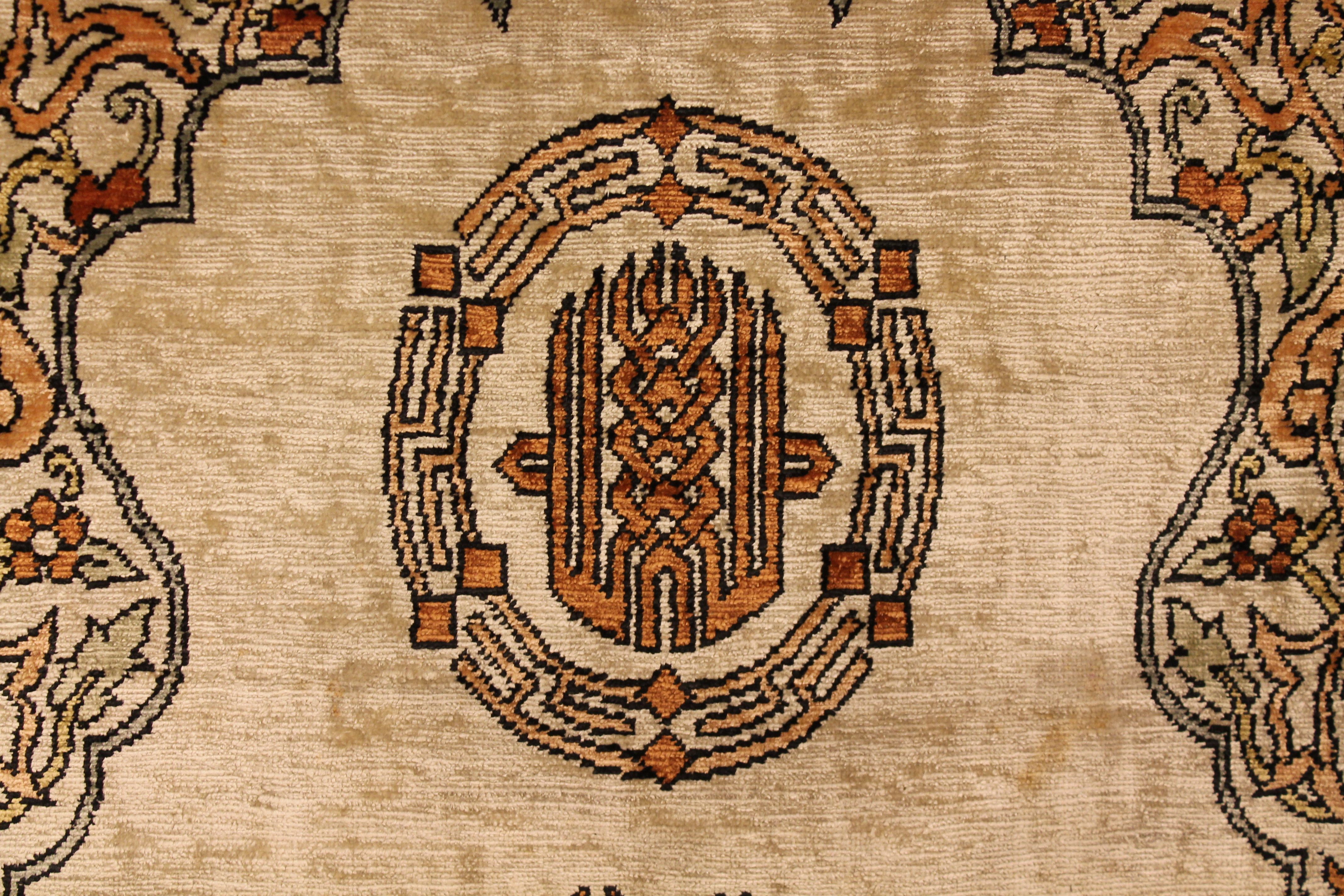 Silk Hereke rug