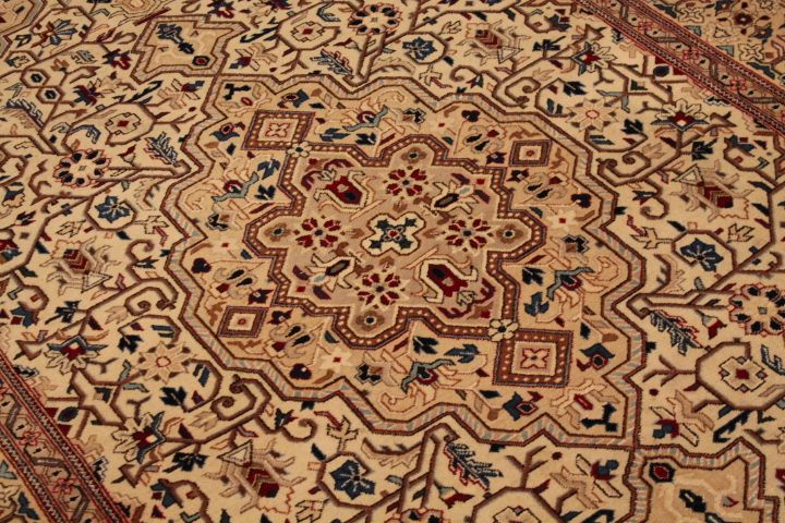 Antique Kashan rug
