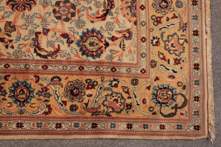 Antique Kashan rug