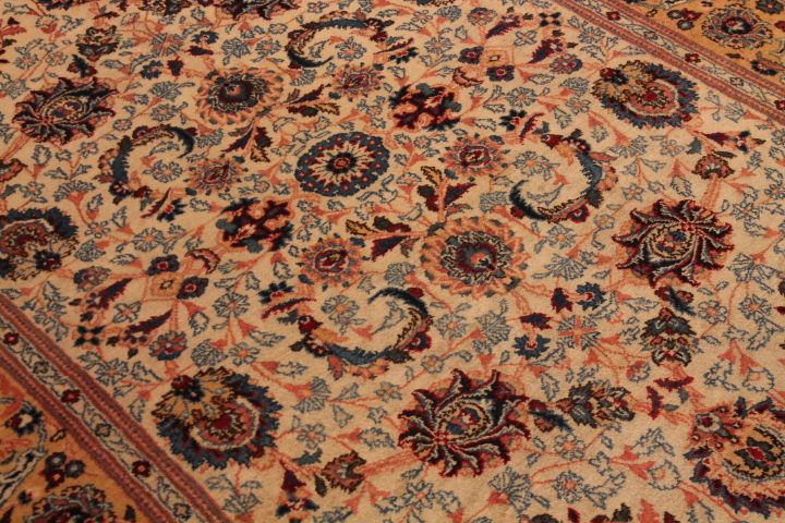 Antique Kashan rug
