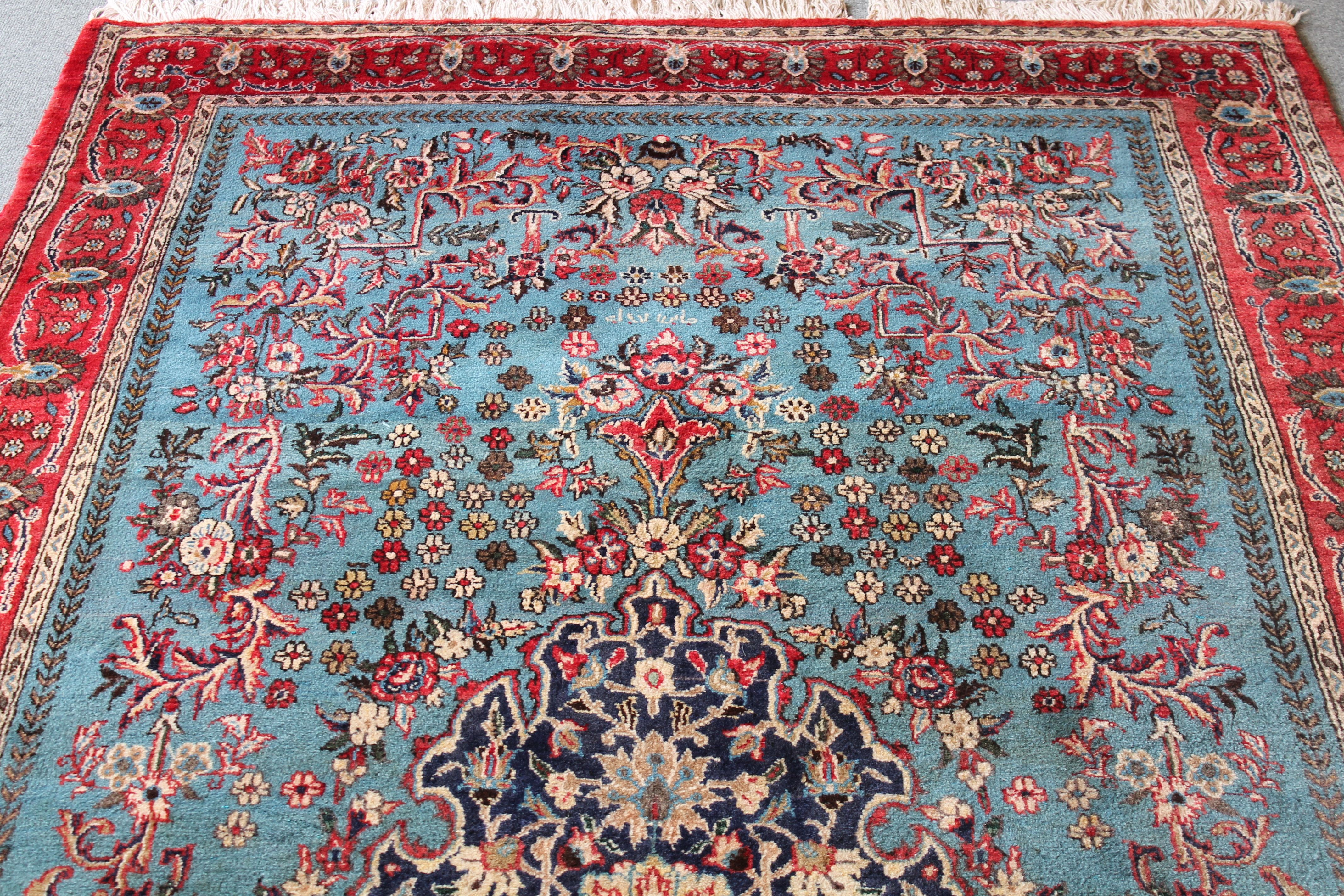 Old Qom rug