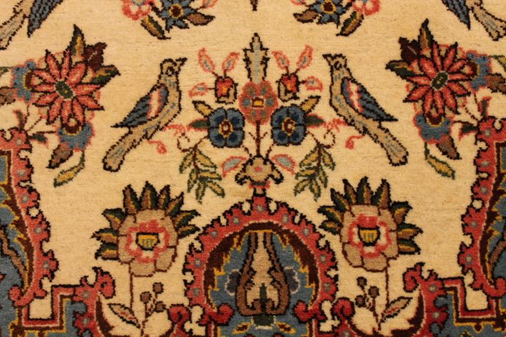 Antique Qom rug