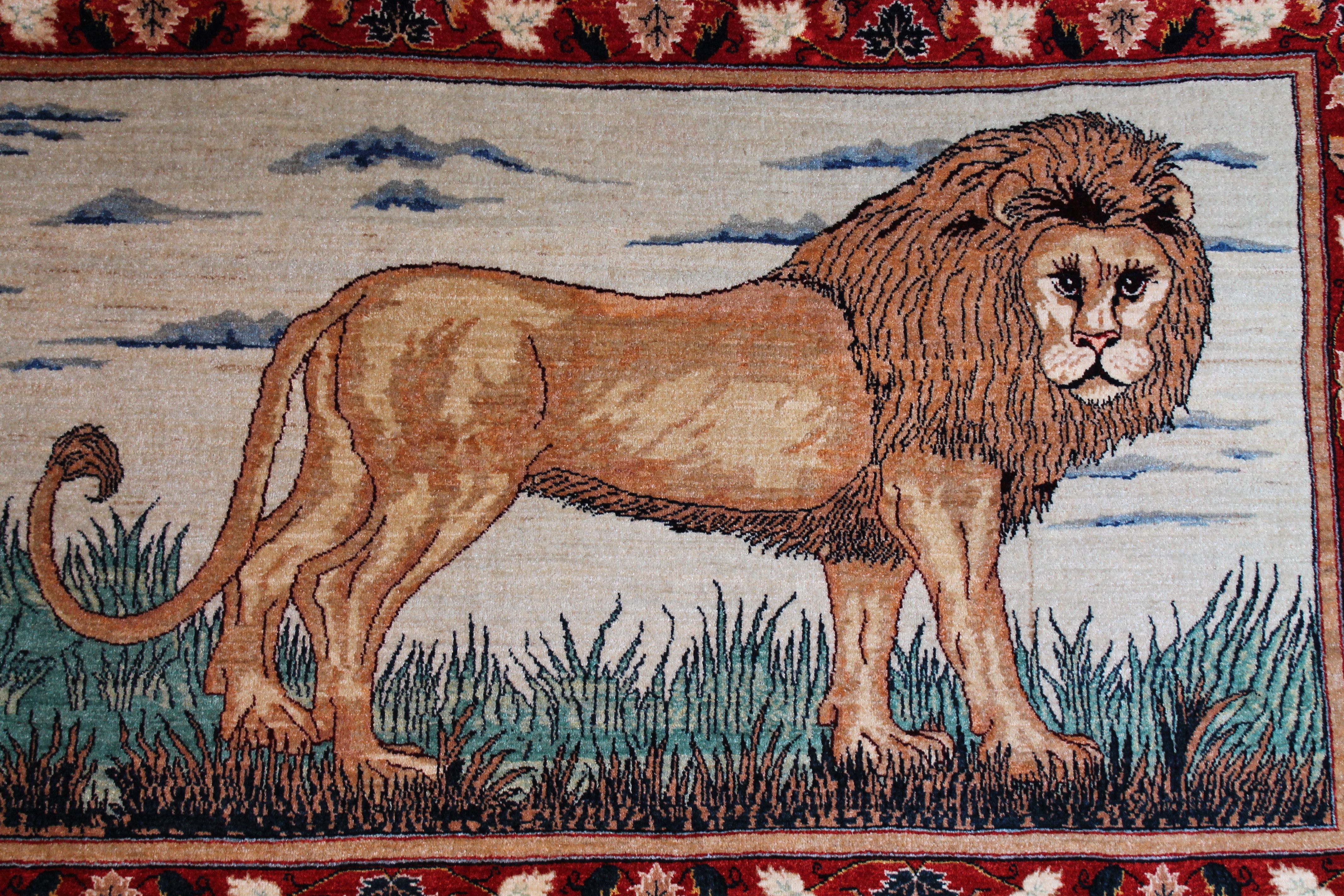 Bidjar Lion rug