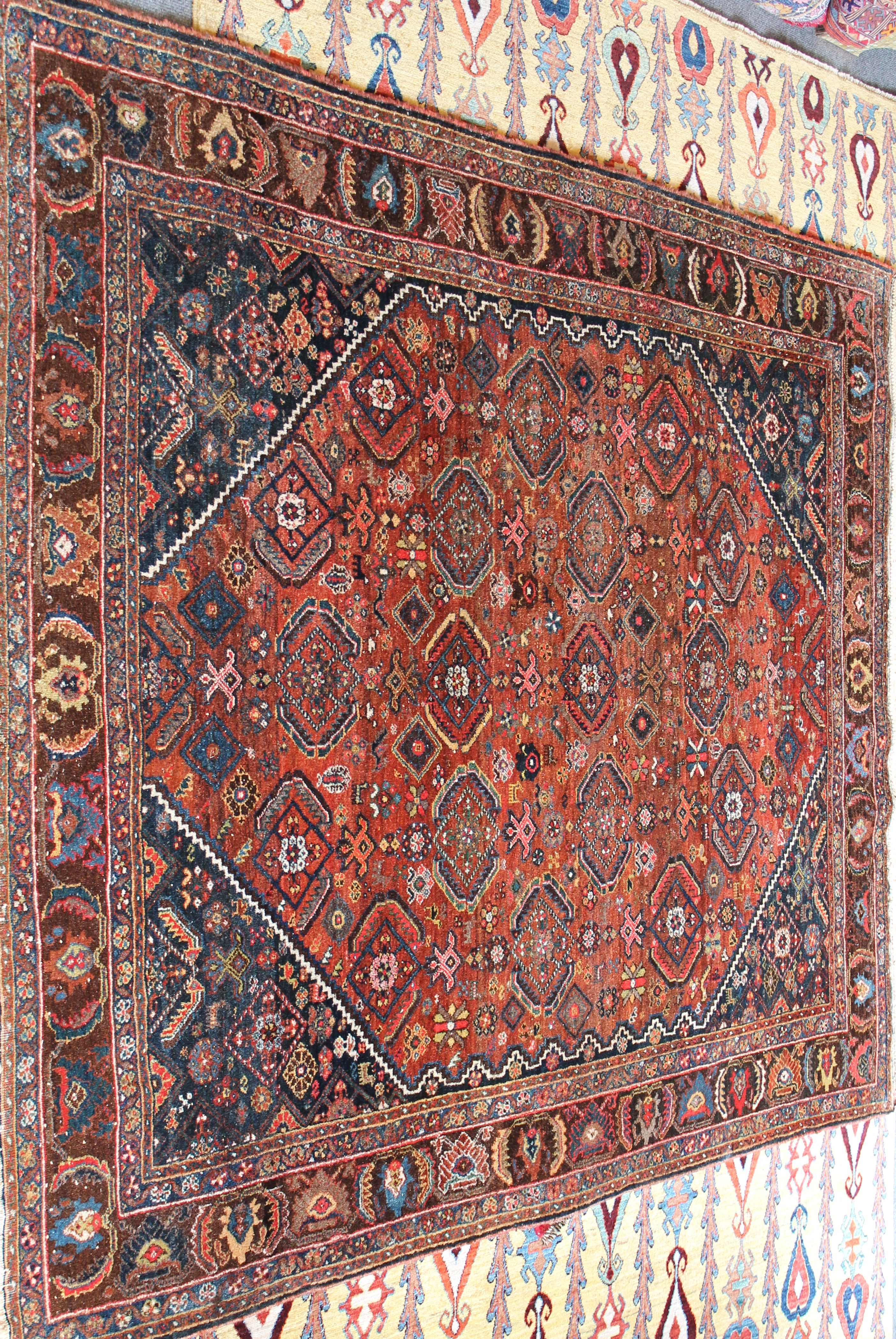 Antique Kashkoli rug