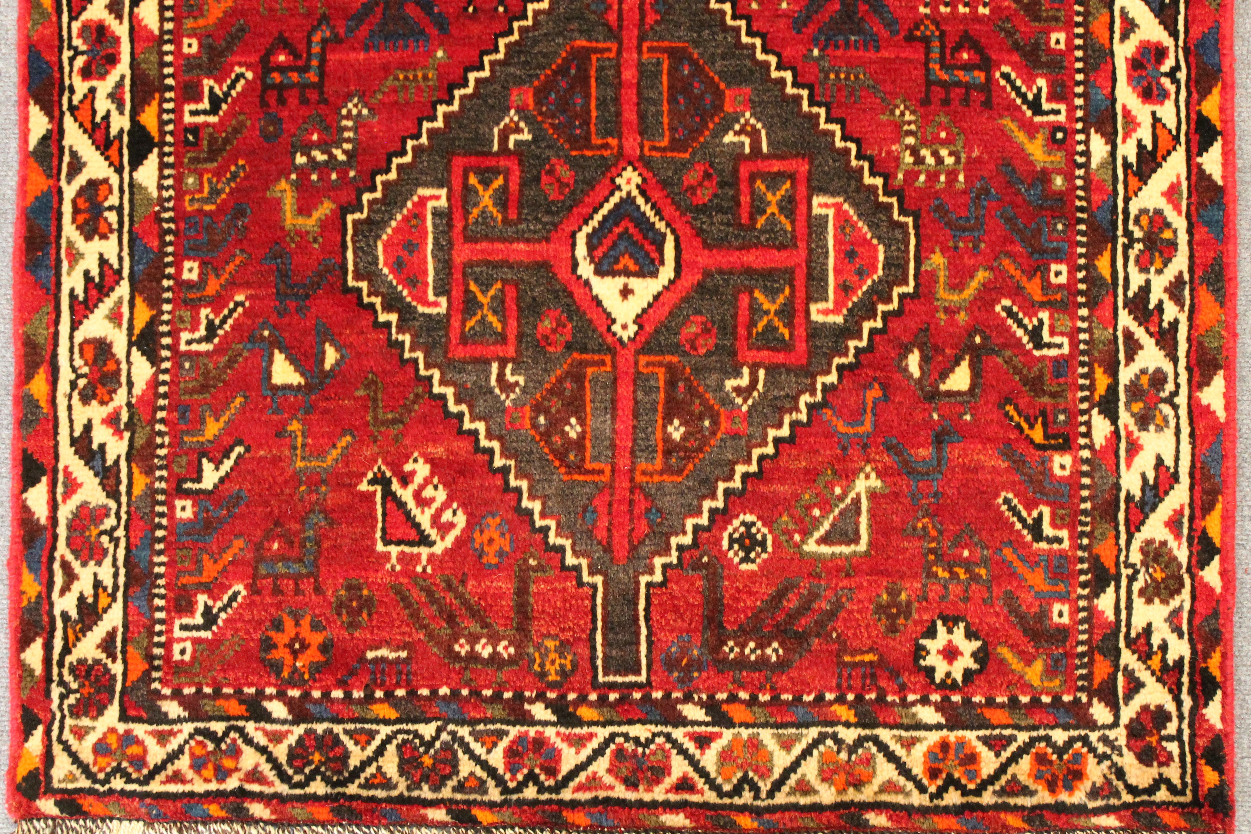 New Qashqi rug