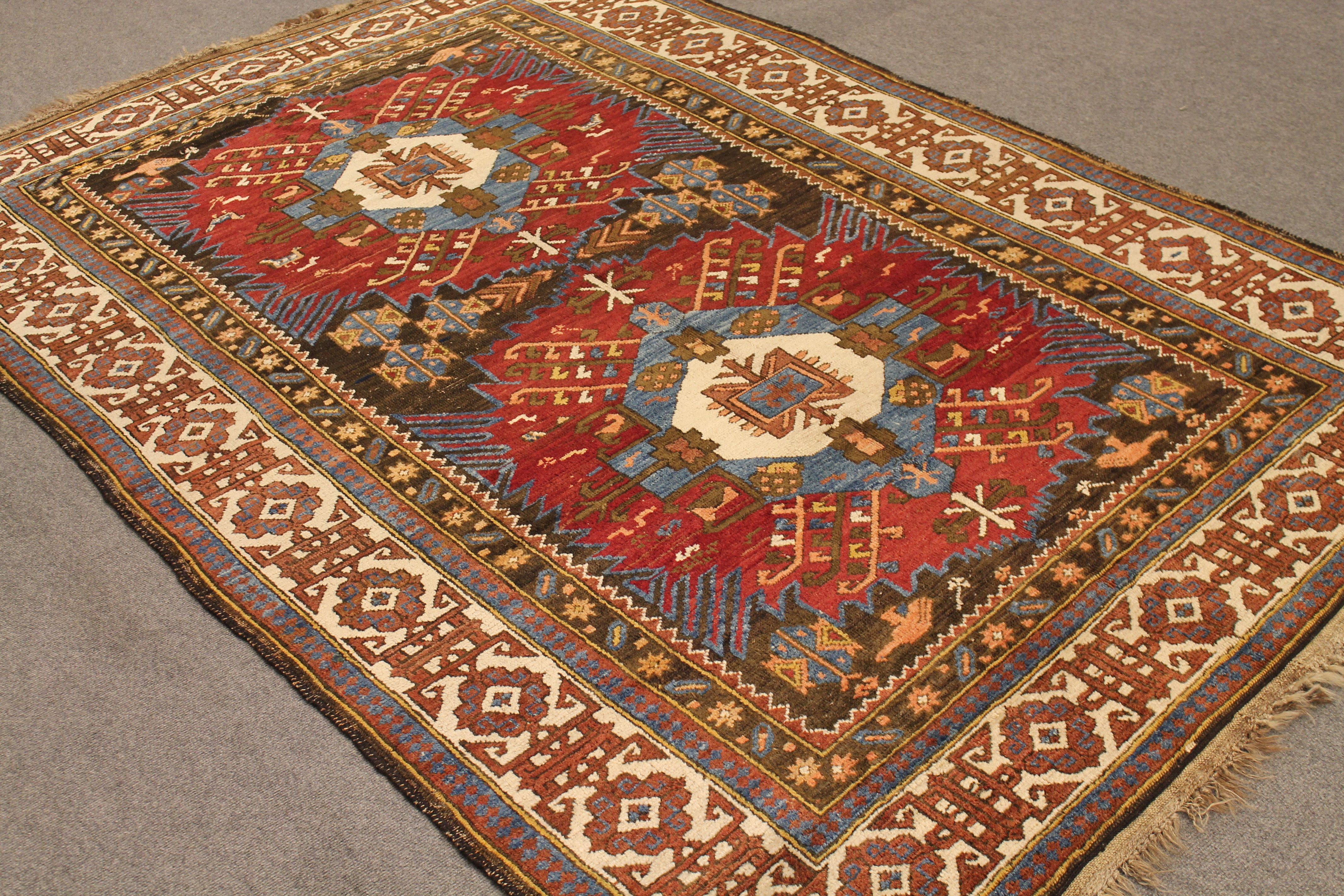 Antique Daghstan rug
