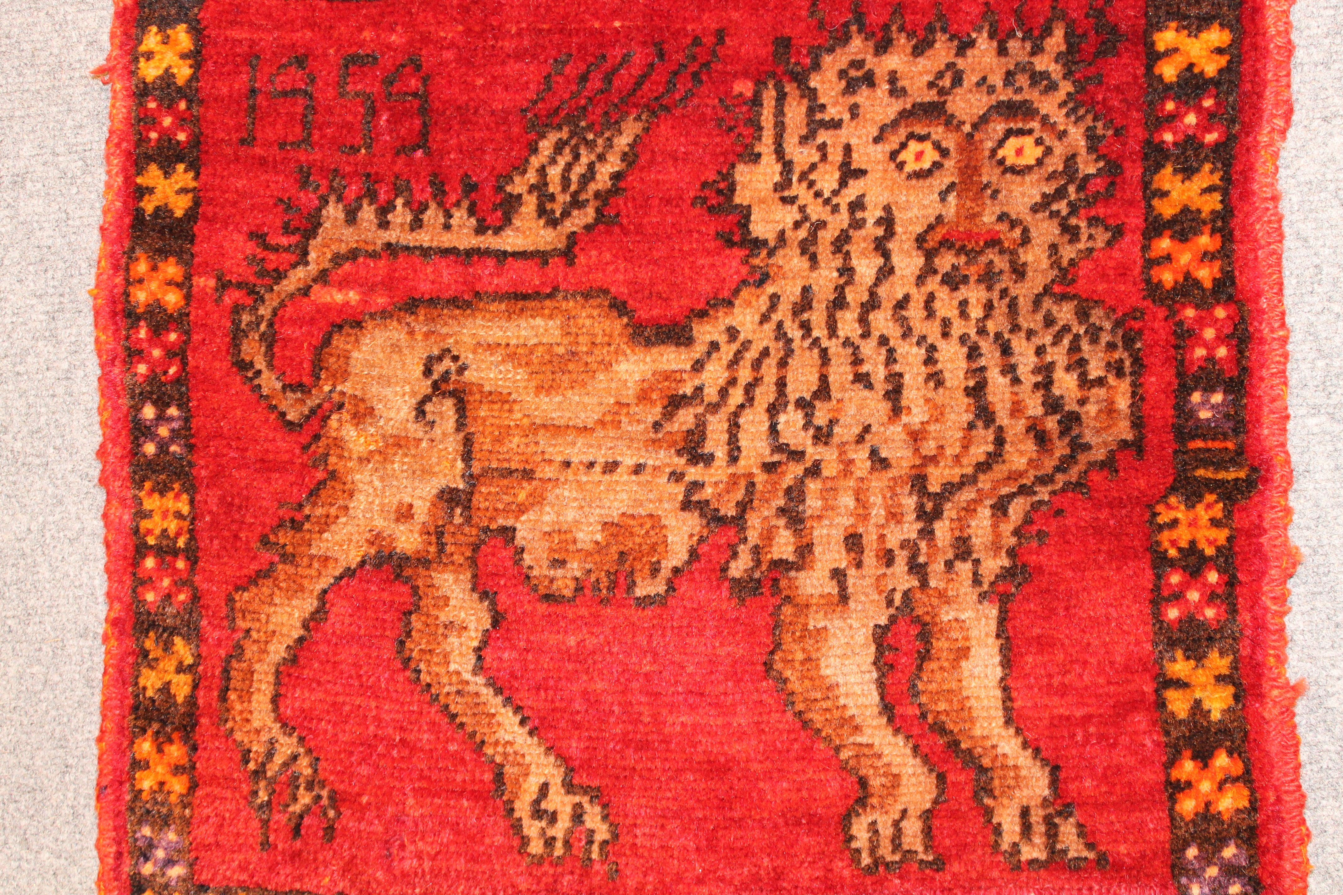 Turkish Lion rug