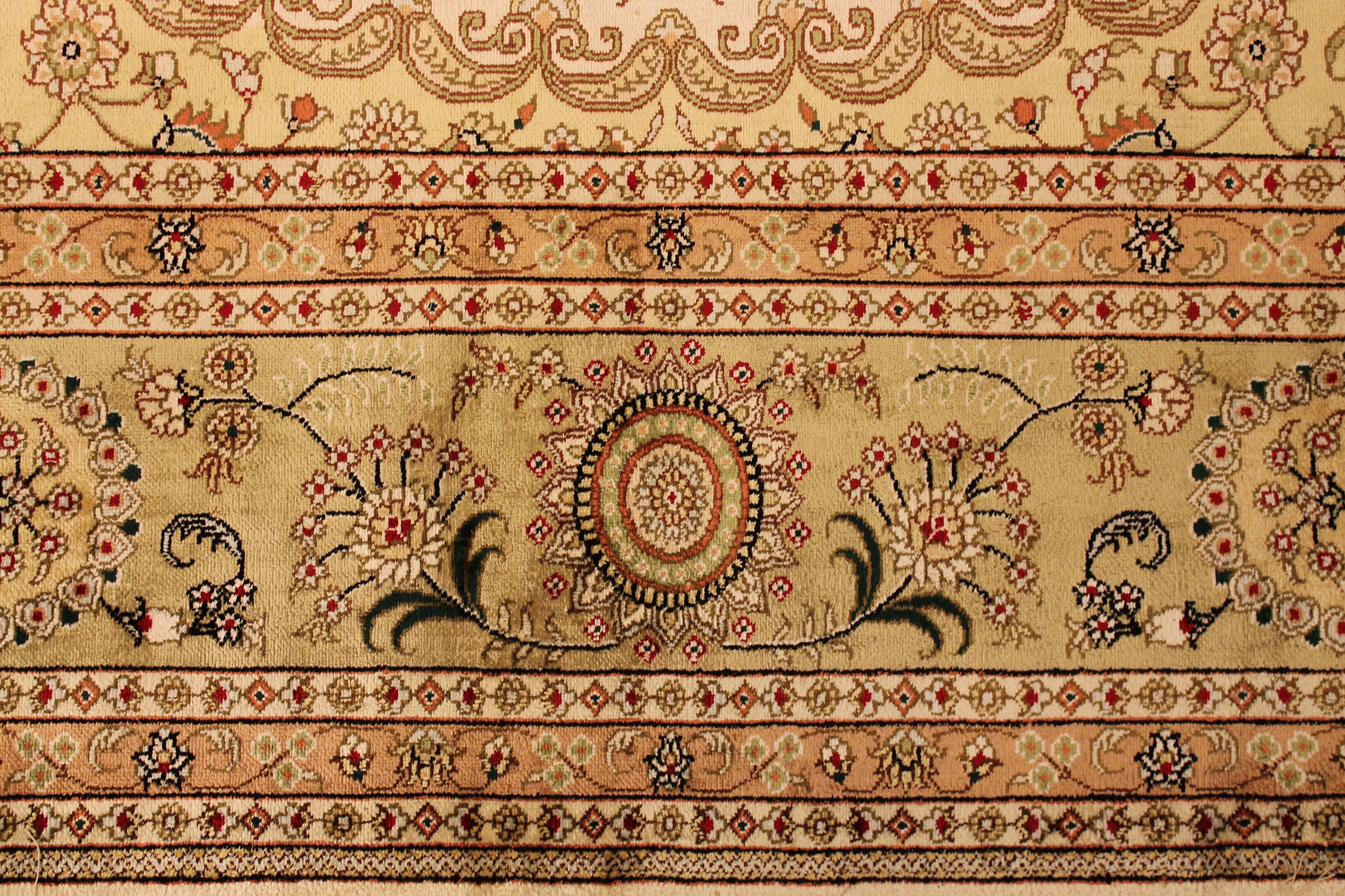 Silk Kashmiri carpet