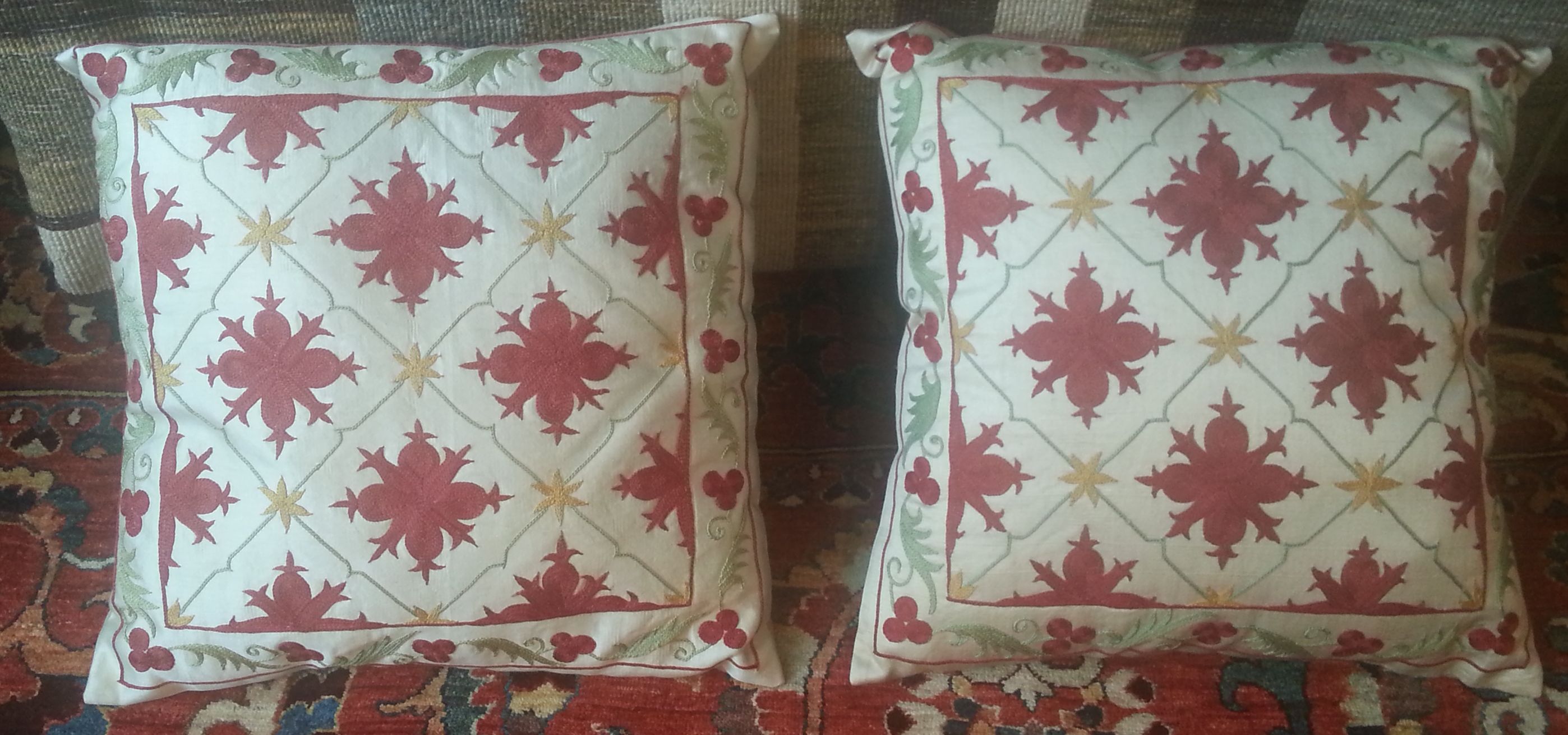suzani cushion