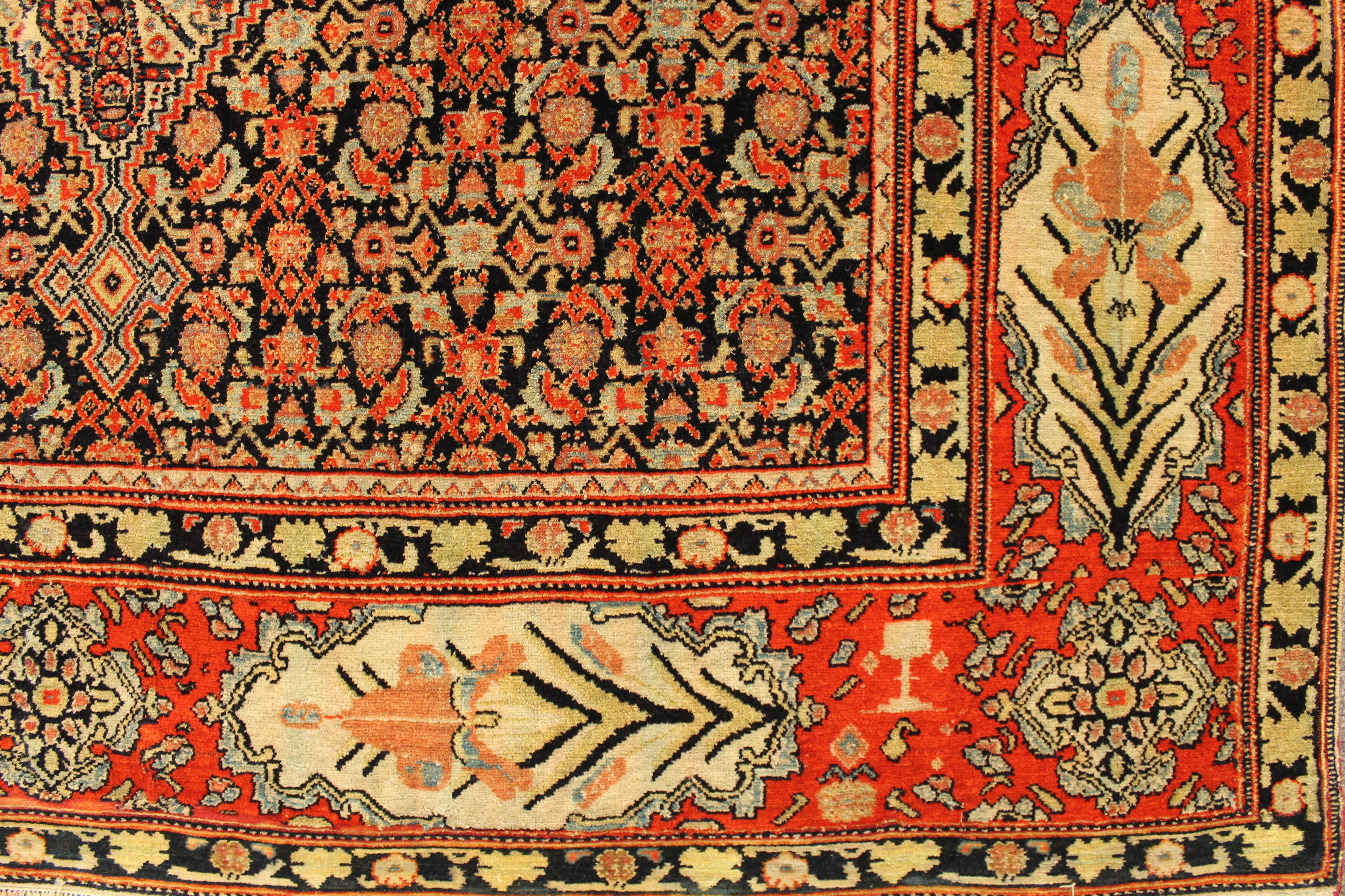 Antique Senneh rug