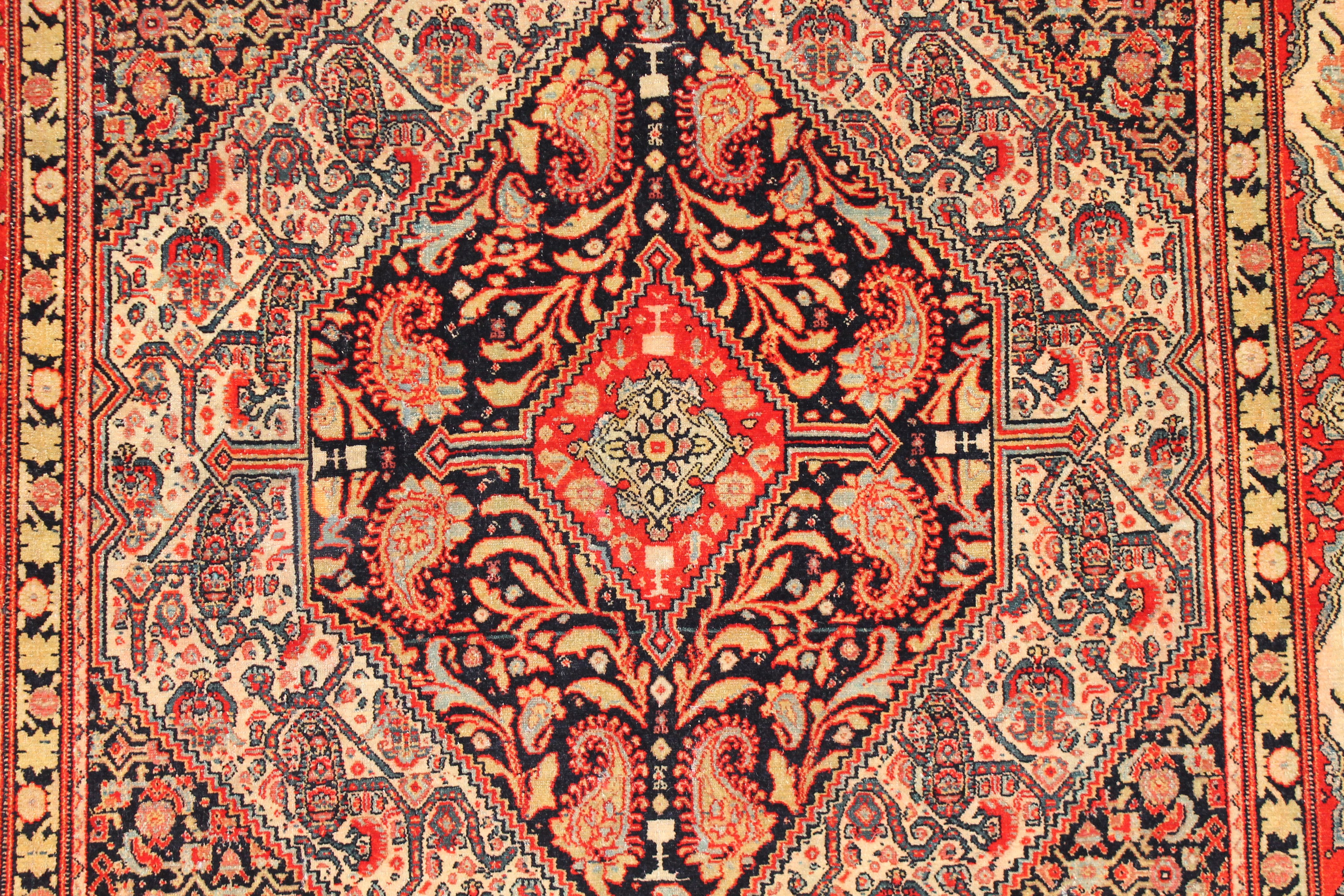 Antique Senneh rug