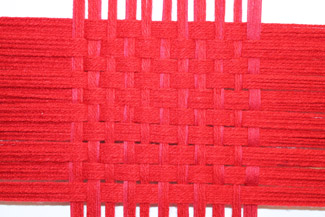 Anas's cross-hatch weaving at The Oriental Rug Gallery Ltd.jpg Anas's cross-hatch weaving at The Oriental Rug Gallery Ltd.jpg