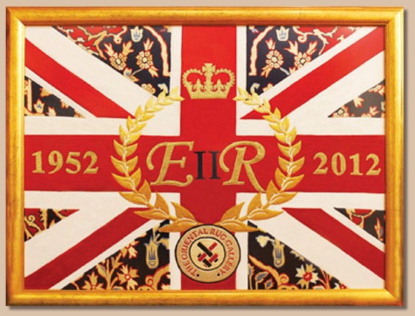 HM the Queen's Diamond Jubilee Embroidery creation by The Oriental Rug Gallery Ltd.jpg HM the Queen's Diamond Jubilee Embroidery creation by The Oriental Rug Gallery Ltd.jpg