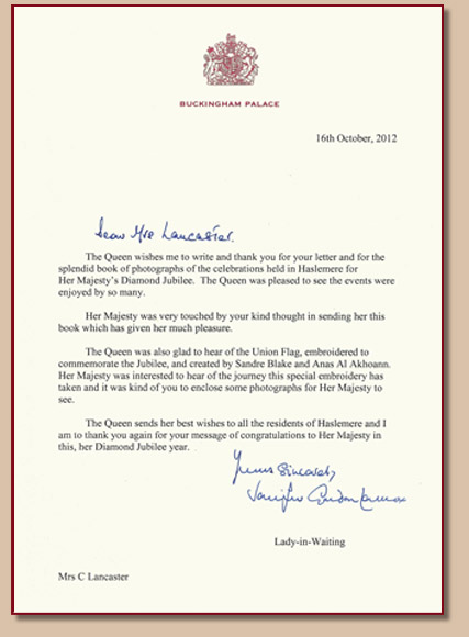HM the Queen's Royal Letter of Thanks to The Oriental Rug Gallery Ltd.jpg HM the Queen's Royal Letter of Thanks to The Oriental Rug Gallery Ltd.jpg