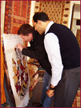 Rt Hon Jeremy Hunt weaving at The Oriental Rug Gallery Ltd, Haslemere Surrey.jpg Rt Hon Jeremy Hunt weaving at The Oriental Rug Gallery Ltd, Haslemere Surrey.jpg