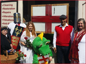 St George's Day 23rd April at The Oriental Rug Gallery Ltd, Wey Hill Haslemere Surrey.jpg