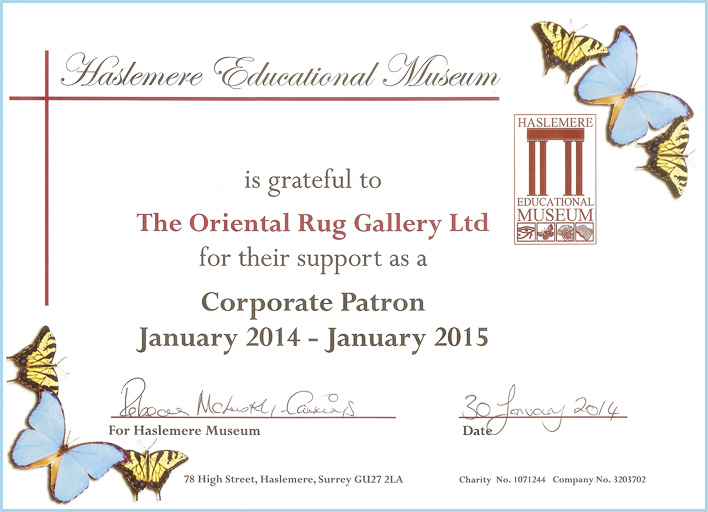 The Oriental Rug Gallery Ltd Corporate Patrons of Haslemere Museum.jpg