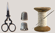 Scissors,-thimble-thread-montage